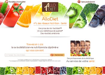 Mise en ligne Allo Diet