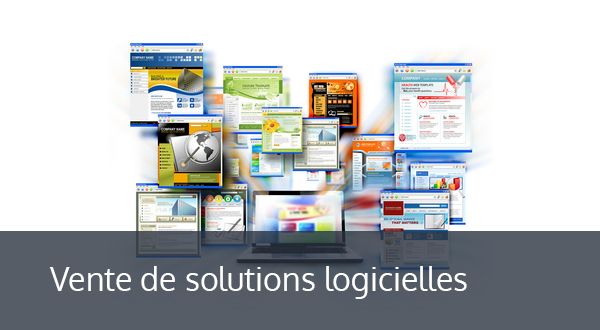 Vente de solutions logicielles