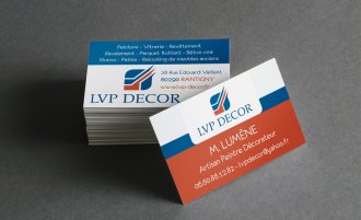 Cartes de visite LVP Décor-